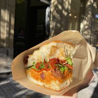   at Daniel's Focacceria in San Sebastian