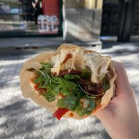   at Daniel's Focacceria in San Sebastian