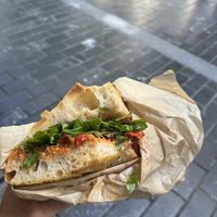   at Daniel's Focacceria in San Sebastian