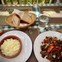 My vegan lunch  at Veranda in Sarajevo