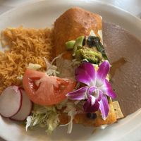 Vegetable burrito “veganized"  at Los Jalapeños in New Paltz