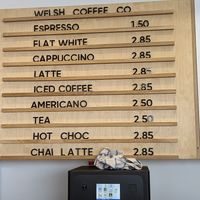 Vegan milk alternatives available at Welsh Coffee Company in Bridgend
