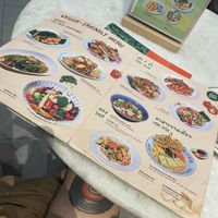 vegan menu  at Ginger Farm Kitchen - Iconsiam in Bangkok