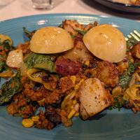 Mexican eggs Benny with plant-based chorizo at House of Benny's in Poland