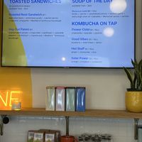 Menu  at Vibrant Sunshine in Aspinwall