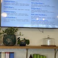 Menu  at Vibrant Sunshine in Aspinwall