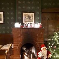 During the holidays at Restaurant Worpsweder Bahnhof in Worpswede