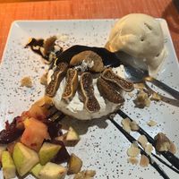 Dessert; soya ice cream was the best part   at Restaurant Alchemy  in Mallorca