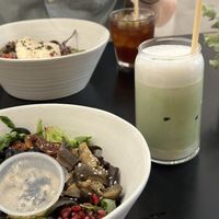 Tasty matcha  at Philosopheat in Barcelona