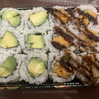 Avocado and sweet potato sushi rolls (to-go)  at Shinko Grill in High Point