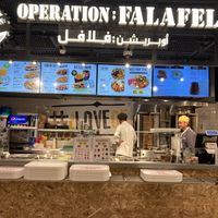   at Operation Falafel  in Abu Dhabi