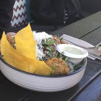 Friends' salad at East St Cafe and Bar in Nelson