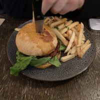 Beast burger   at East St Cafe and Bar in Nelson