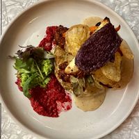 Vegan stack  at East St Cafe and Bar in Nelson