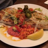 vegan burrito  at East St Cafe and Bar in Nelson