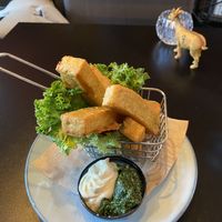 Garbanzo fingers  at East St Cafe and Bar in Nelson