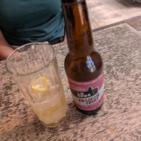 Passion fruit Kambucha at East St Cafe and Bar in Nelson