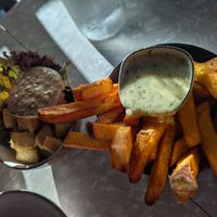 Tofu Bites and Kumara Fries at East St Cafe and Bar in Nelson