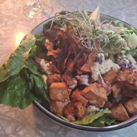 Jungle salad with tofu at East St Cafe and Bar in Nelson