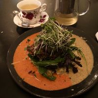 My main dish tonight at East St Cafe and Bar in Nelson