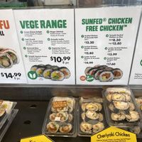 Lots of options !  at St Pierre's Sushi in New Plymouth