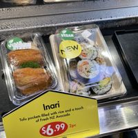 More vegan choice!  at St Pierre's Sushi in New Plymouth