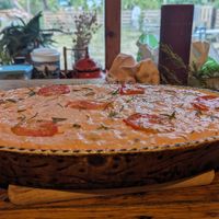 Selfmade bread in the morning😍 at The House in the Village in Pellumbas