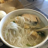 Vegan pho  at Nam Vegan Express in Burnaby
