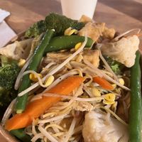 Tofu chow mein   at Nam Vegan Express in Burnaby