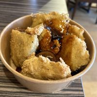 Stuffed eggplant   at Nam Vegan Express in Burnaby