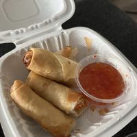 Veg rolls   at Nam Vegan Express in Burnaby