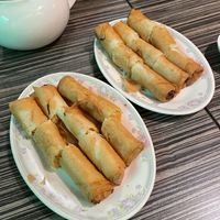 Spring rolls  at Nam Vegan Express in Burnaby