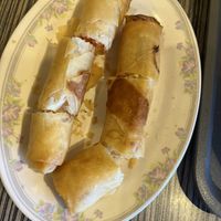 Eggless spring rolls  at Nam Vegan Express in Burnaby