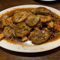Eggplant tofu at Nam Vegan Express in Burnaby