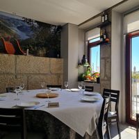 The restaurant. at O Pelourinho in Alijo