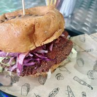 nein buck burger   at Nein Buck in Playa Del Carmen