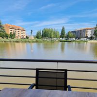 Best table. at Flor De Sal in Mirandela