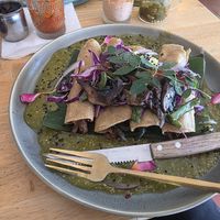 Vegan flautas    at Selva Taqueria Plantbased in Cabo San Lucas