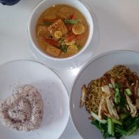 Rice, Massaman Curry at Loving Hut - Saraburi in Sara Buri