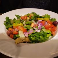 Large Greek Salad without feta at The House of Pita in Murphys