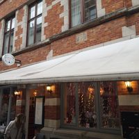 Outside at Palmyra Restaurant 2 in Leuven