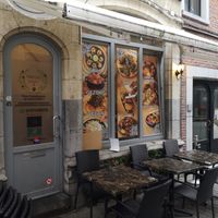 Outside at Palmyra Restaurant 2 in Leuven