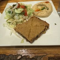 Veggie Kibbeh platter   at Byblos Lebanese Cuisine in Baltimore