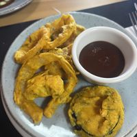 Verduras en tempura   at Kathmandu Alboraya in Valencia