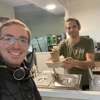   at Abu Amr Koshari  in Amsterdam