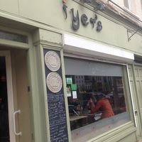 Cute Cork city veggie Indian eatery overlooking the River Lee  at Iyer's in Cork