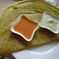 Vegan spinach main meal at Iyer's in Cork