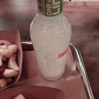 Lemon drink at Frittenwerk - Alexanderplatz in Berlin