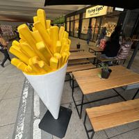 outside  at Frittenwerk - Alexanderplatz in Berlin