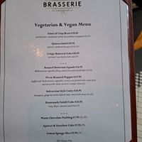 Lovely menu,  display it Ballygarry! at The Brasserie at Ballygarry Estate Hotel and Spa in Tralee